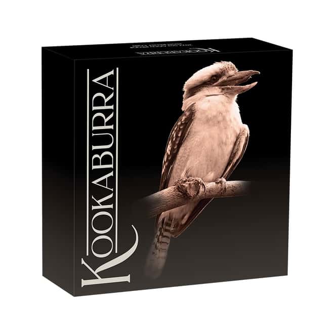 2022 5 oz Proof Gold Australian Kookaburra Perth Mint High Relief Coin .9999 Fine (w/Box & COA)