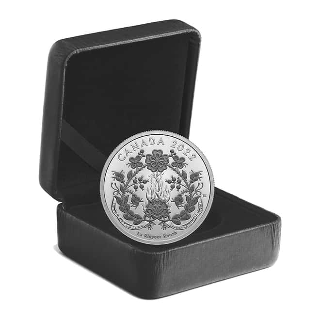 2022 Canada 1 oz Proof Silver Generations - The Red River Metis Coin .9999 Fine (w/Box & COA)