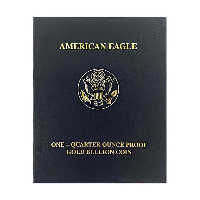  2008-W 1/4 oz $10 Proof Gold American Eagle (w/Box & COA)