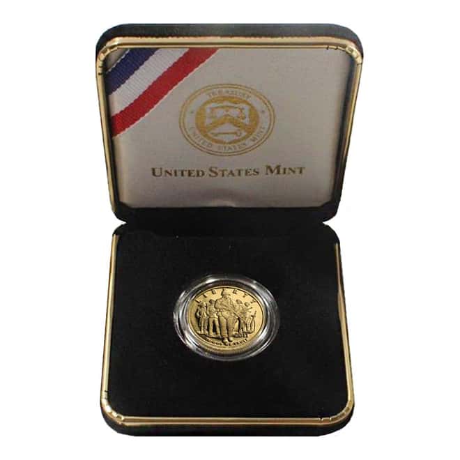 2011-W Gold $5 Commemorative US Army Proof (w/Box & COA)