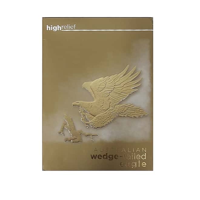 2015 1 oz Gold Australian Wedge-Tailed Eagle Perth Mint PCGS PF 70 DCAM (John M. Mercanti Sign Label)