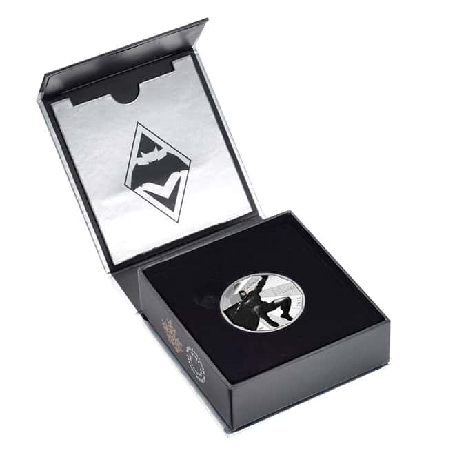 2016 Canada Proof 1/2 oz Silver $10 Batman v Superman: DOJ – Batman (w/Box & COA)