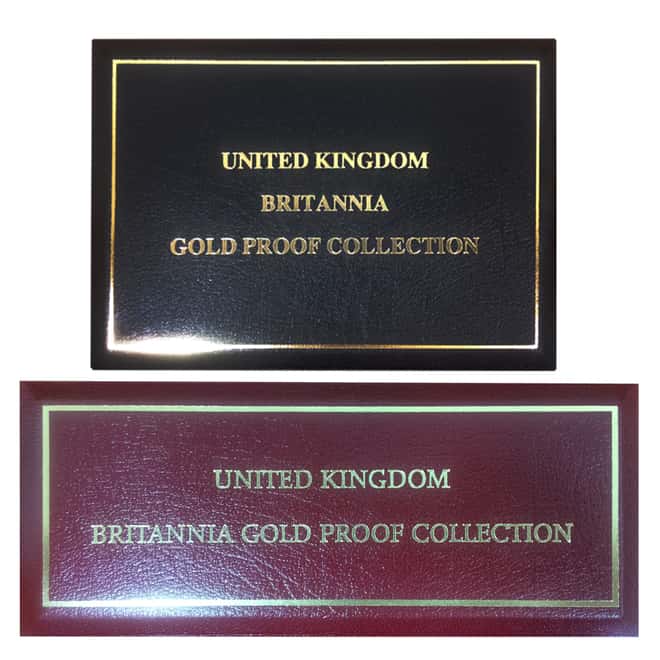 1.85 oz Gold Britannia 4-Coin Proof Set (Random Year, w/Box & COA)
