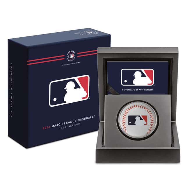 2024 Niue 1 oz Major League Baseball (MLB) Silver Coin
