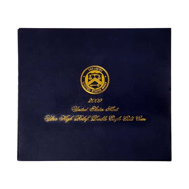 2009 1 oz $20 Ultra High Relief Saint-Gaudens Gold Double Eagle Coin (w/Box & COA)