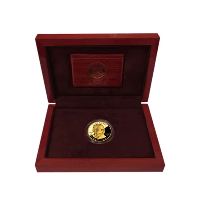 2010 W 1/2 oz $10 First Spouse Jane Pierce Proof Gold Coin (w/Box & COA)