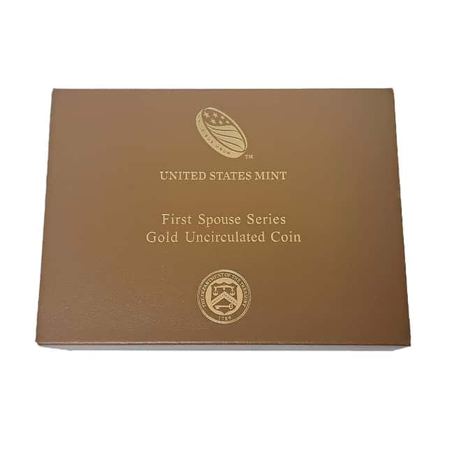 2014 W 1/2 oz $10 First Spouse Eleanor Roosevelt Gold Unc Coin (w/Box & COA)