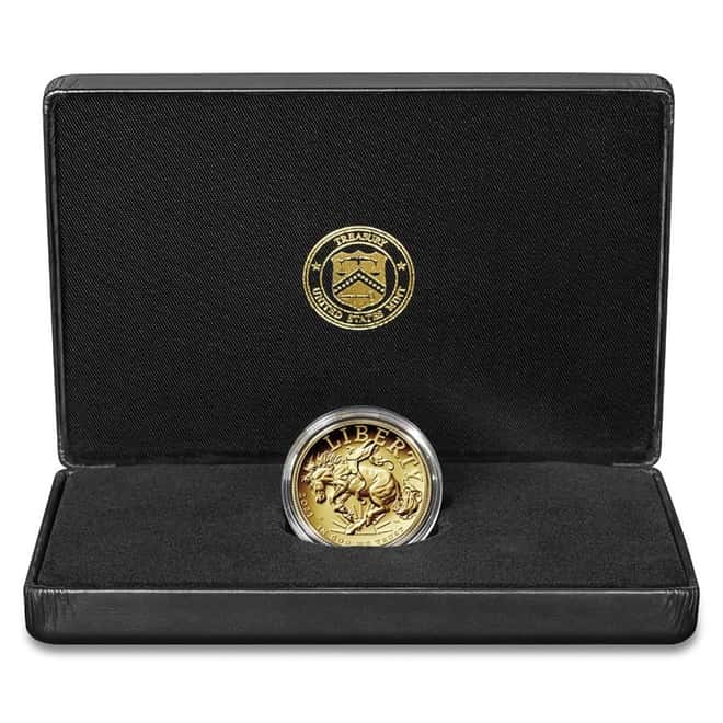 2021 W 1 oz $100 American Liberty High Relief Gold Coin (w/Box & COA)