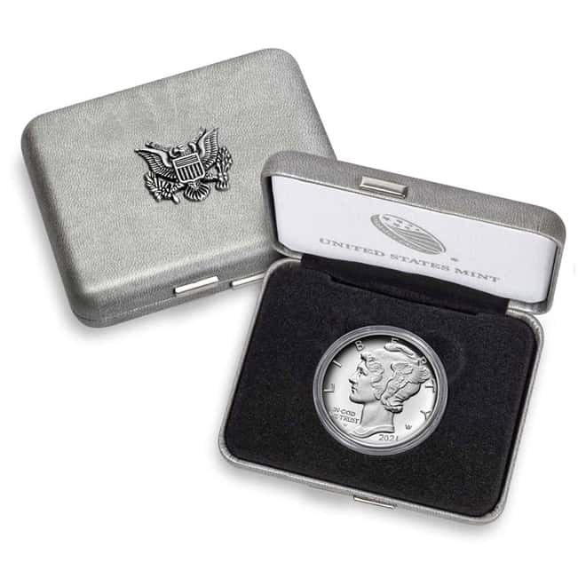 2021-W 1 oz Proof Palladium American Eagle $25 Coin (w/Box & COA)