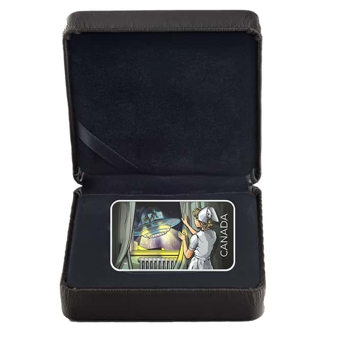 2023 Canada 1 oz Silver Unexplained Phenomena Duncan Incident Coin