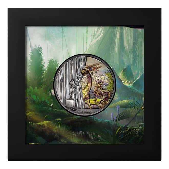 2023 Palau 2 oz Silver Daydreamer Adventure Antiqued Coin