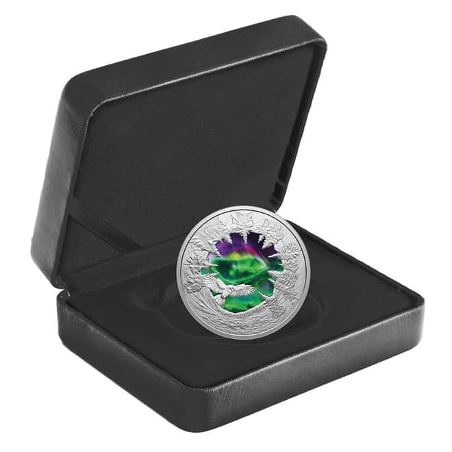 2025 Canada 2 oz Magic of the Northern Lights Silver Coin