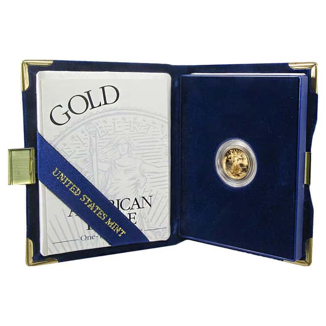 1994-W 1/10 oz $5 Proof Gold American Eagle (w/Box & COA) 