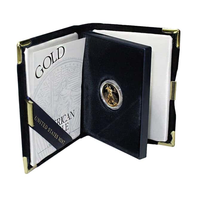 1997-W 1/10 oz $5 Proof Gold American Eagle (w/Box & COA)