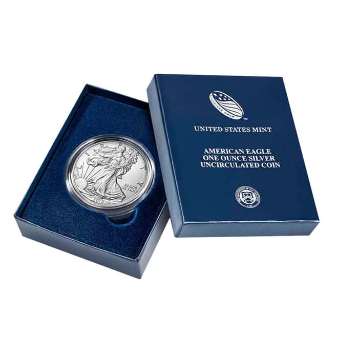 2016-W 1 oz Burnished Silver American Eagle - 30th Anniversary (w/Box & COA)