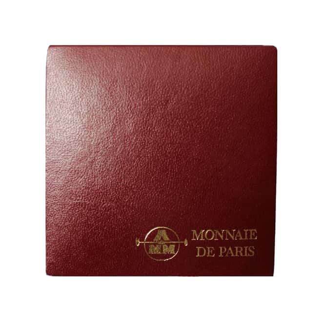 1986 France 100 Francs Statue of Liberty Proof Gold Coin AGW .5 oz (w/Box & COA)