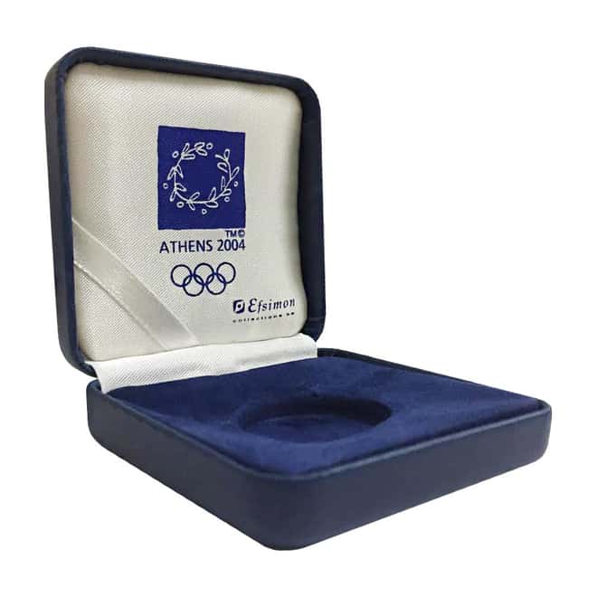 2004 Athens Gold Proof 100 Euro Olympic Games 10 gram .999 Fine (w/Box & COA)