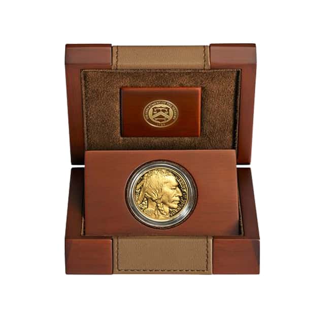 2017-W 1 oz $50 Proof Gold American Buffalo (w/Box & COA)