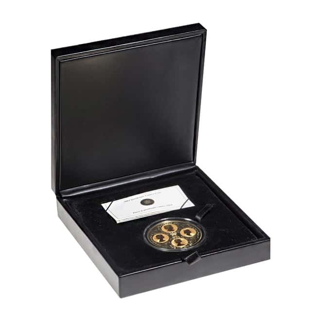 2004 Canada $300 Quadruple Cameo 60 gram 14 Karat Proof Gold Coin (w/Box & COA)