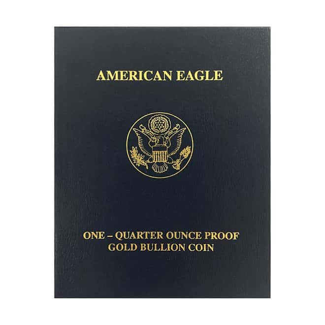 2005-W 1/4 oz $10 Proof Gold American Eagle (w/Box & COA)