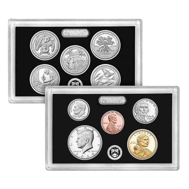 2020-W Reverse Proof Jefferson Nickel NGC PF 70 ER (w/ 2020-S US Mint Proof Silver Set)