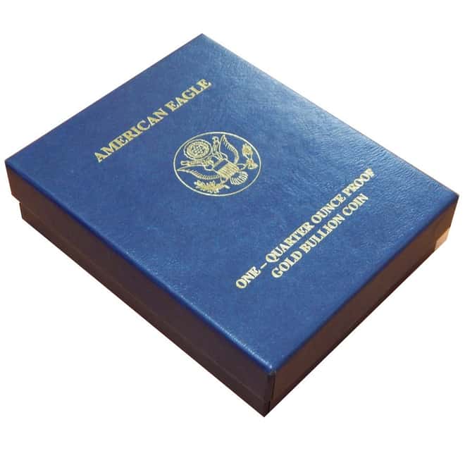 2010 W 1/4 oz $10 Proof Gold Eagle (w/Box & COA) 