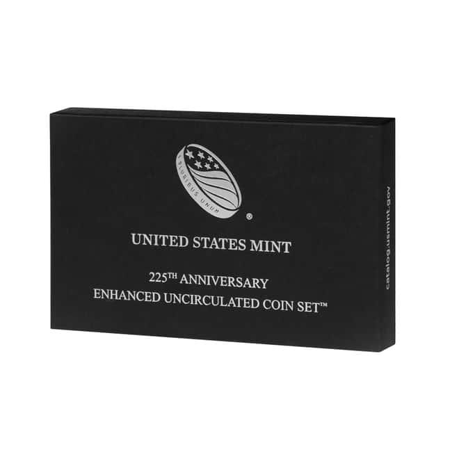 2017-S US Mint 225th Anniversary Enhanced Uncirculated 10-Coin Set (W/Box And COA)