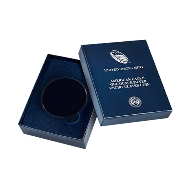 2017-W 1 oz Burnished Silver American Eagle (OEM Box)