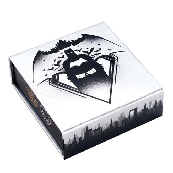 2016 Canada Proof 1/2 oz Silver $10 Batman v Superman: DOJ – Batman (w/Box & COA)