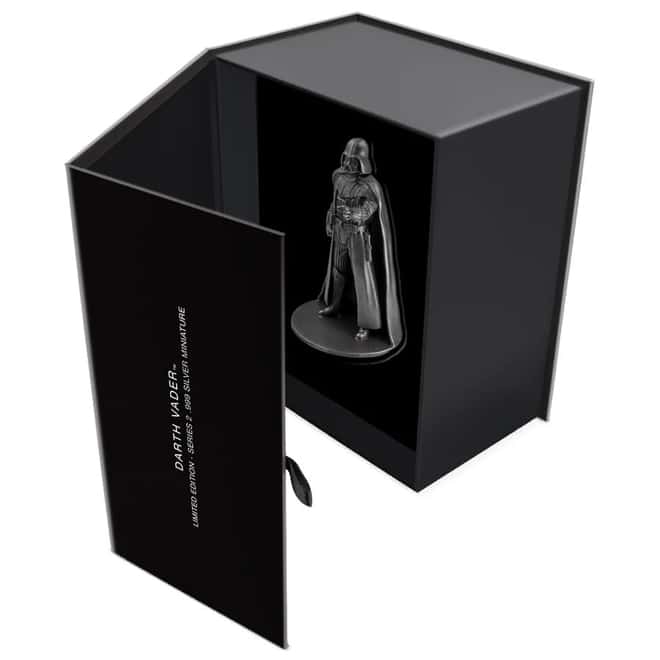 150 gram Silver Darth Vader Miniature - Star Wars Classic New Zealand Mint .999 Fine (w/Box)