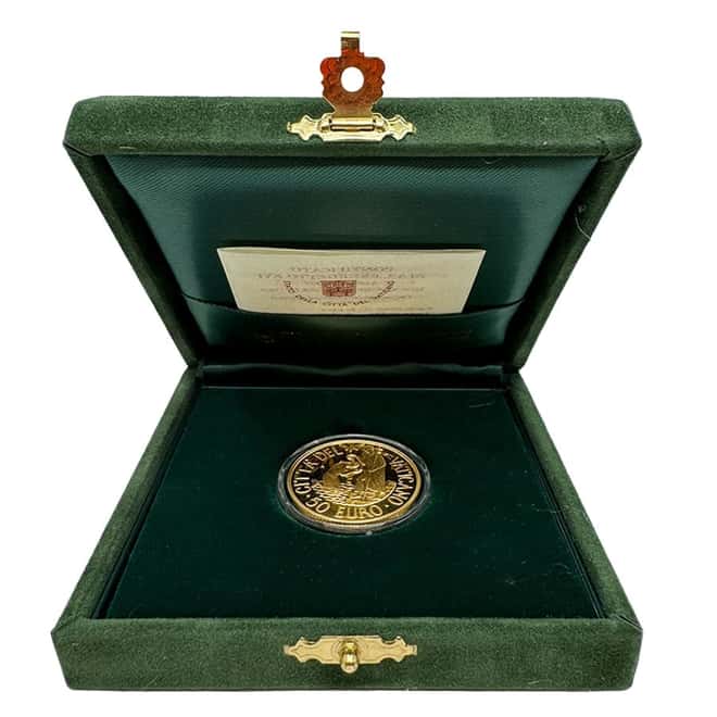 2005 Vatican City Christian Sacraments: Baptism 50 Euro Gold Coin