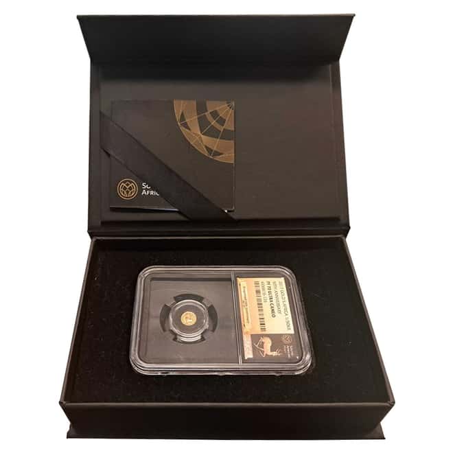2017 South Africa 1/50 oz Gold Krugerrand 50th Ann. NGC PF 70