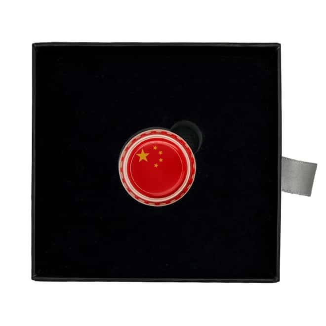 2022 Chad 6 gram World Landmarks - China Bottle Cap Proof Silver Coin .999 Fine (w/Box)