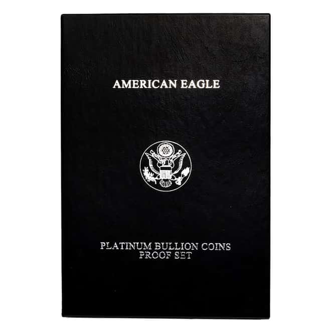 1999-W 1.85 oz Proof Platinum American Eagle 4-Coin Set