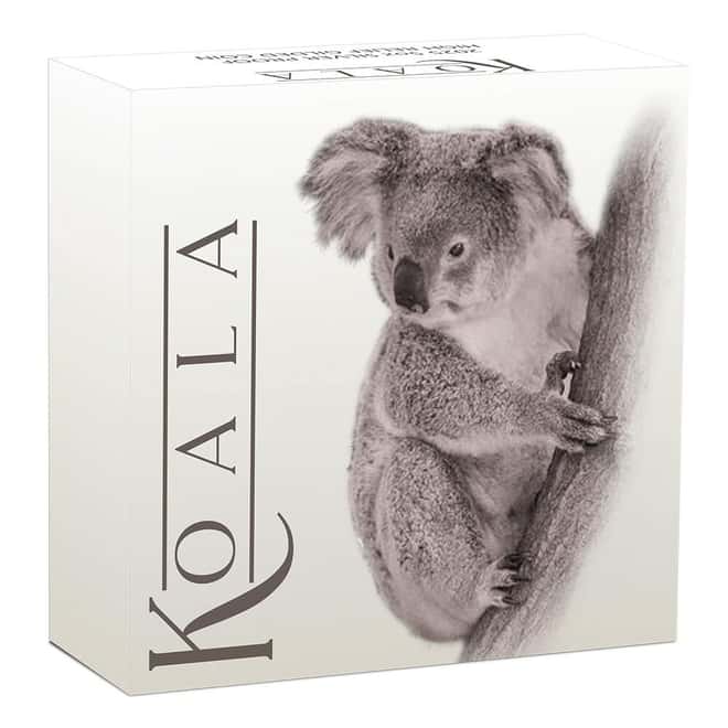 2025 5 oz Australian Koala Proof Gilded Silver Coin Perth Mint