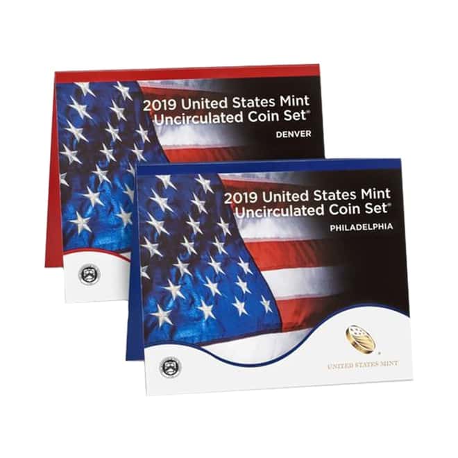 2019 US Mint Uncirculated 20-Coin Set Comm. (w/o Lincoln "W" Uncirculated Penny)