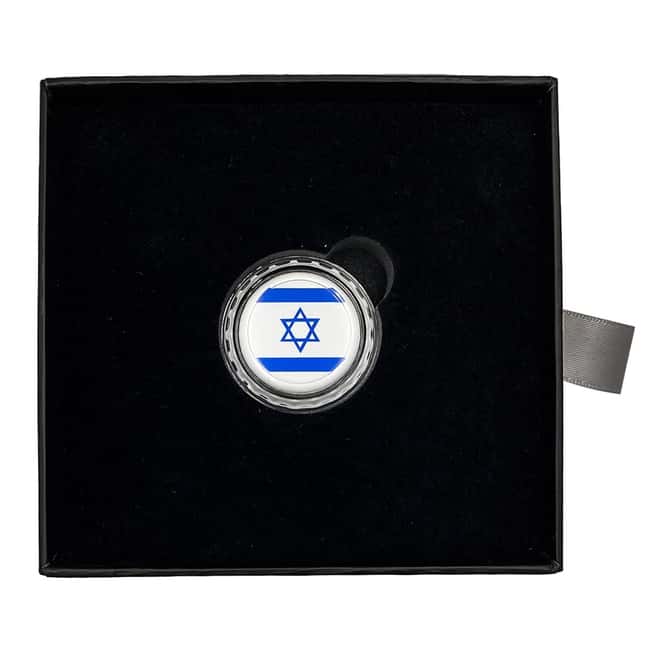 2021 Chad 6 gram World Landmarks - Israel Bottle Cap Proof Silver Coin .999 Fine (w/Box)