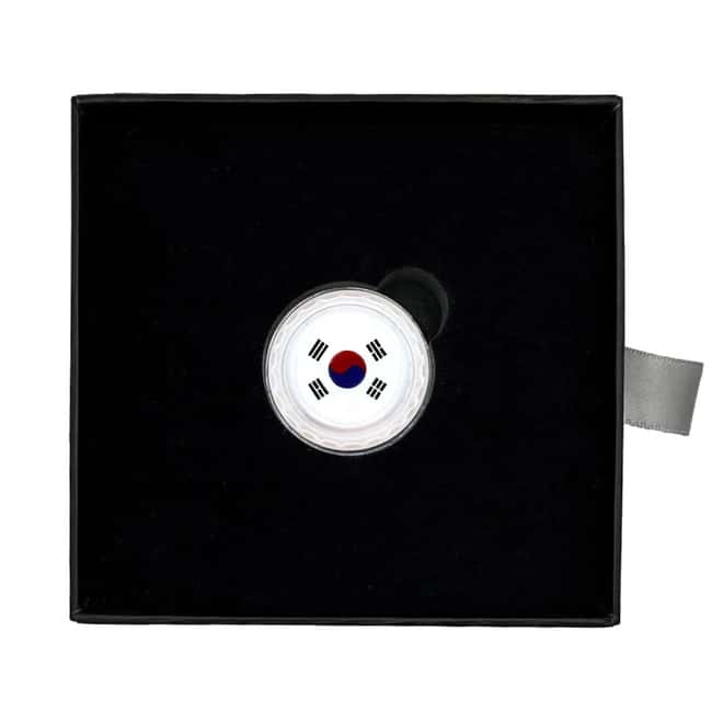 2022 Chad 6 gram World Landmarks - South Korea Bottle Cap Proof Silver Coin .999 Fine (w/Box)