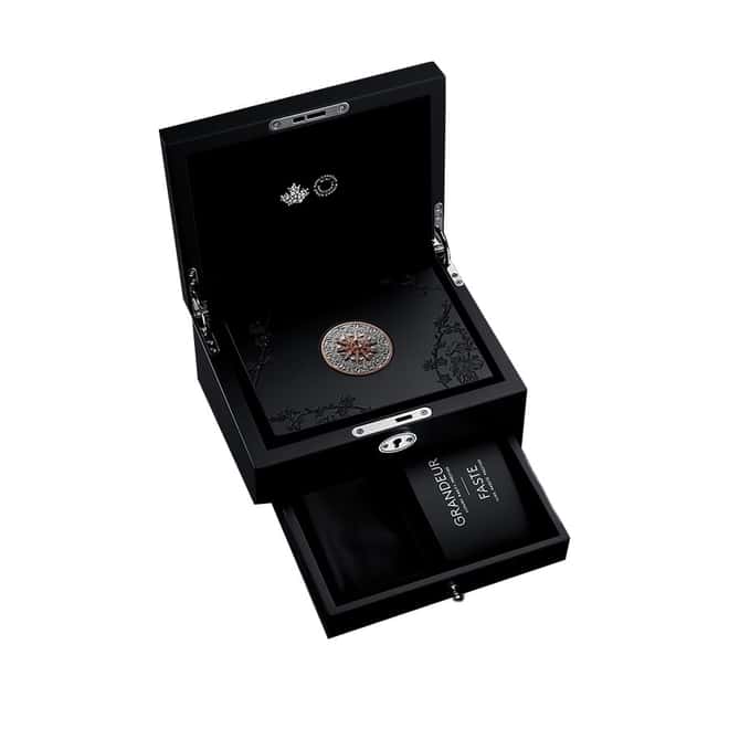2021 Canada 2 oz Proof Platinum Grandeur Coin with Pink Diamonds .9995 Fine (w/Box & COA)