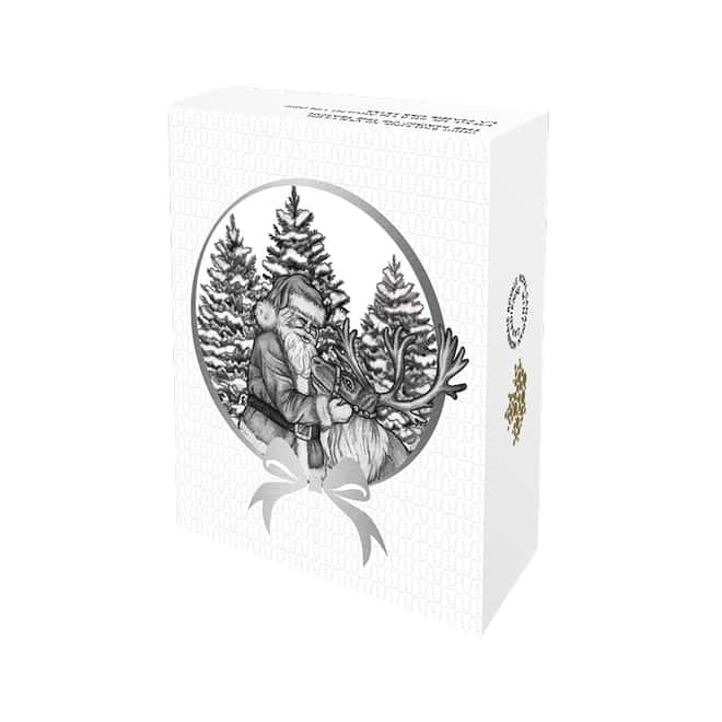 2022 Canada 3 oz Silver Magic of The Season Santa Coin .9999 Fine (w/Box & COA)