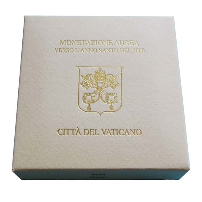 2000 Vatican City Pope John Paul II 50,000 Lire Proof Gold Coin