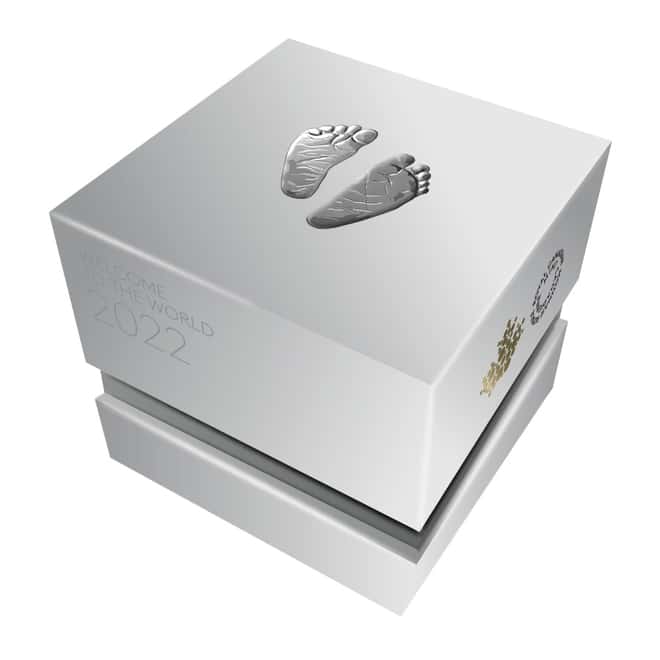 2022 Canada 1/2 oz Silver Welcome to the World Baby Gift Coin .9999 Fine (w/Box & COA)