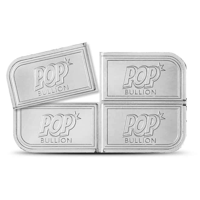 Lot of 20 - 1 oz Pop Bullion Divisible Silver Bar .999 Fine