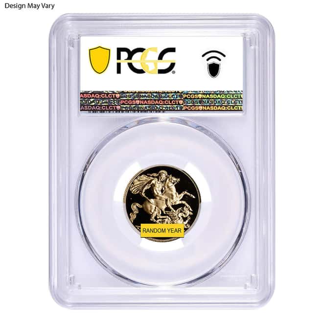 British Gold Sovereign Coin NGC/PCGS MS/PF 69 (Random Year)