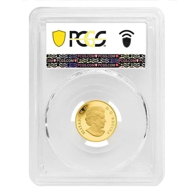 2013 1/4 oz Canadian Arctic Fox Gold Coin PCGS PF 70 DCAM