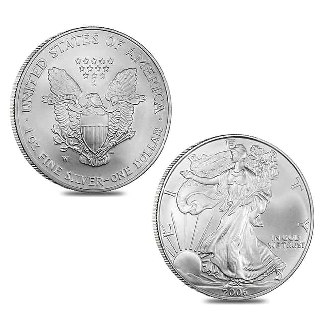 2006 W/P 1 oz Silver American Eagle 3-Coin Set - 20th Anniversary (w/Box & COA)