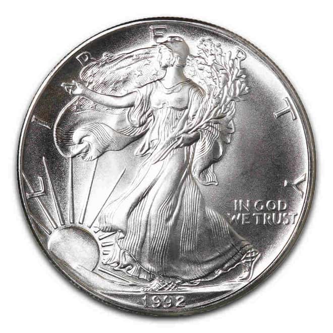 1992 1 oz Silver American Eagle $1 Coin NGC MS 69