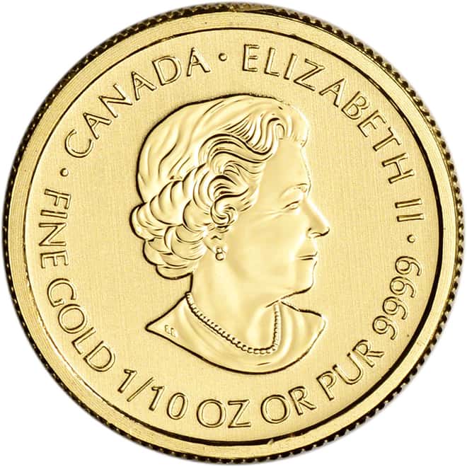 1/10 oz Gold Canada Special Service Force $5 Coin BU (Random Year)