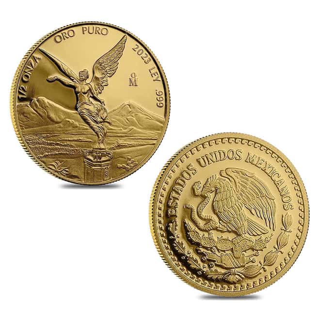 2023 1.9 oz Proof Mexican Gold Libertad 5-Coin Set