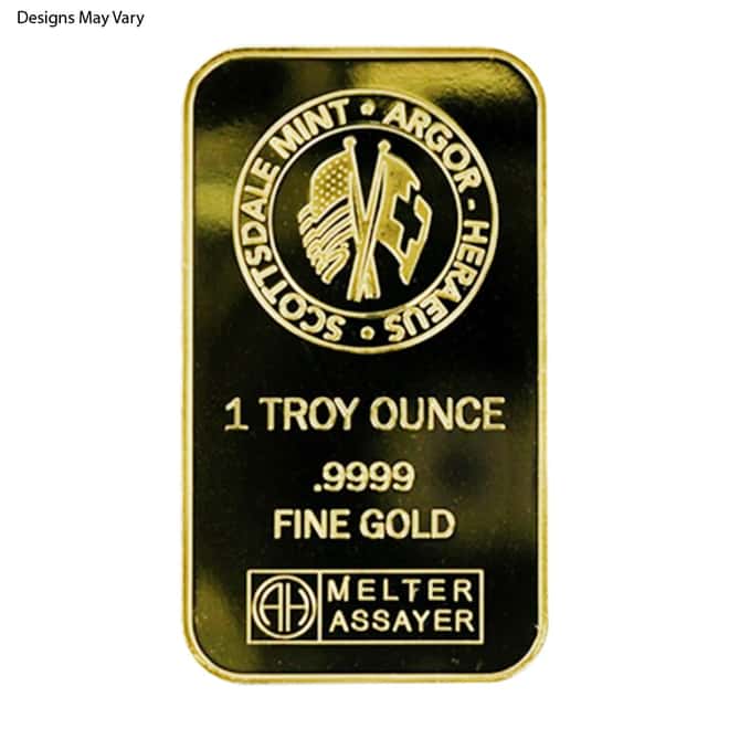 1 oz Generic Gold Bar .999+ Fine (Secondary Market)